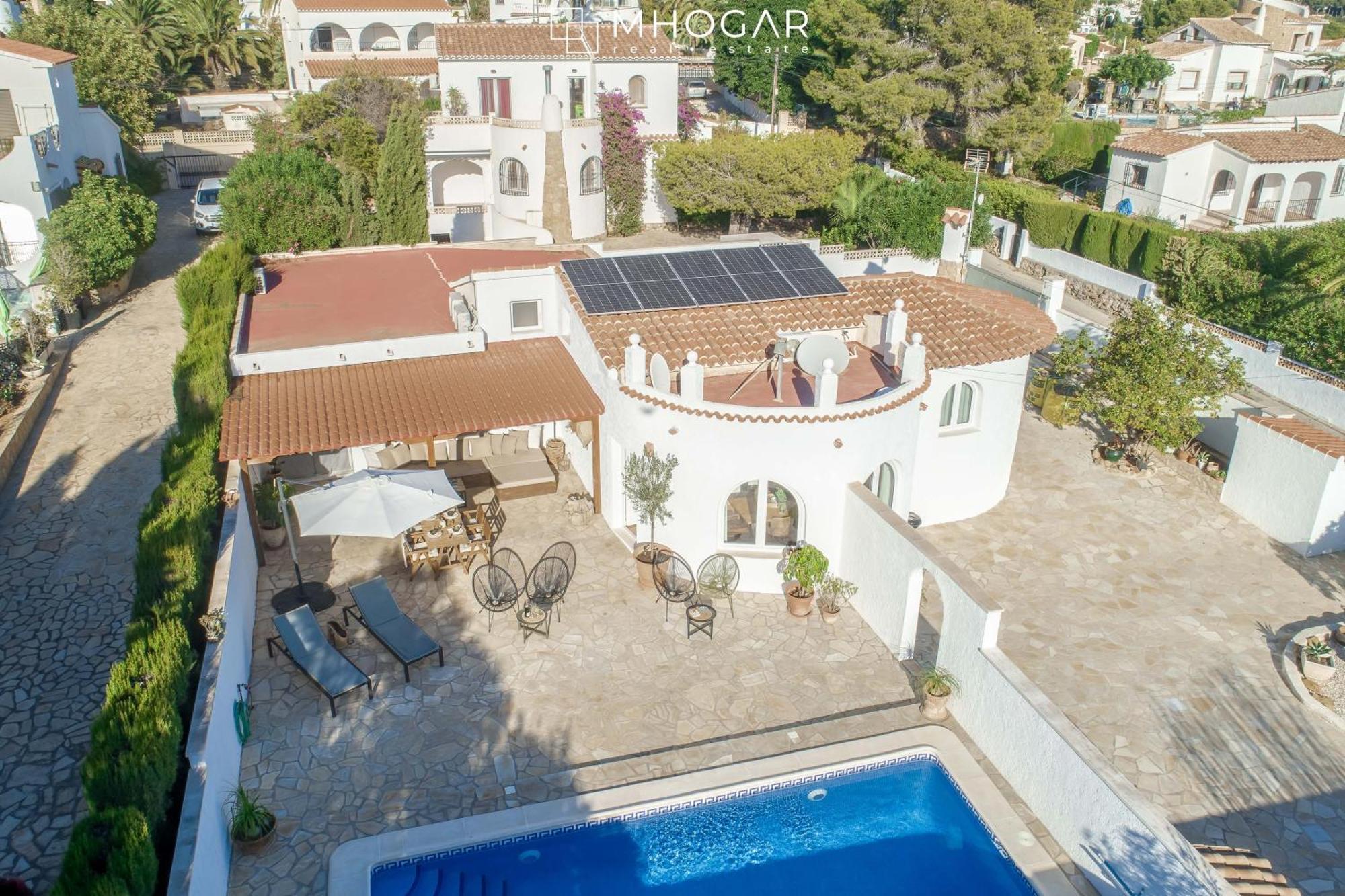 Casa La Motuca - Calpe Costa Blanca Villa Bagian luar foto