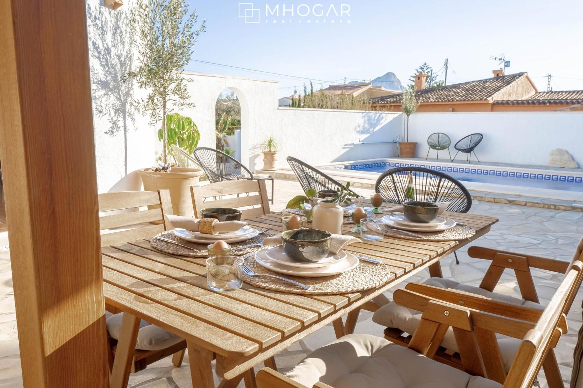 Casa La Motuca - Calpe Costa Blanca Villa Bagian luar foto