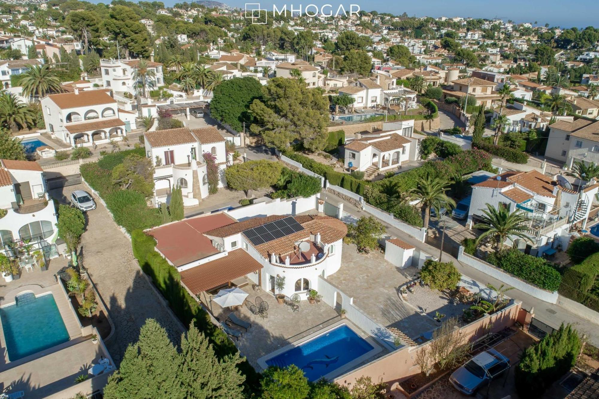Casa La Motuca - Calpe Costa Blanca Villa Bagian luar foto